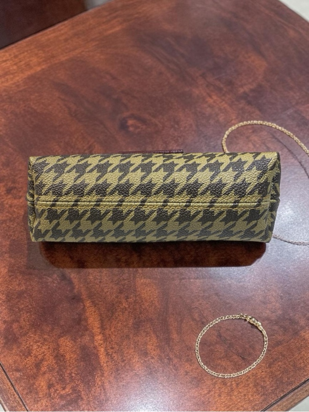 Dooney & Bourke Houndstooth Zip Pouch / Wristlet Cosmetic Bag 💼 - Picture 6 of 10